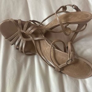 Like new! Strapy sext shoes. Leather